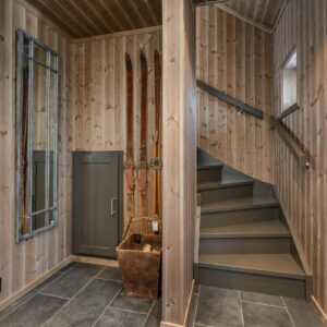 Saltgrå Børstet Sprekkpanel